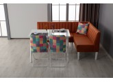 Color mutfak köşe masa sandalye takımı (ekbank)