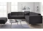 Optimum siyah köşe koltuk takımı