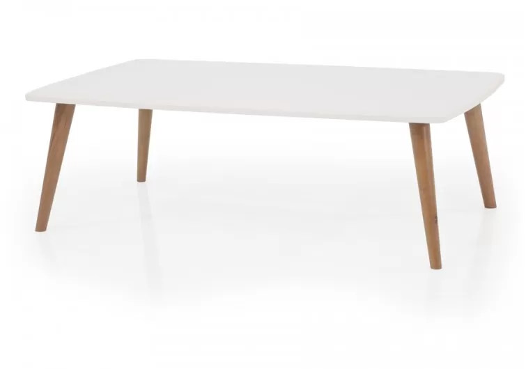DÜZLEM BEYAZ LAKE ORTA SEHPA MDF