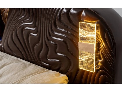 Lotus akıllı karyola -2 komidin -Kumandalı Tv stand,şarj,aydınlatma,usb müzik