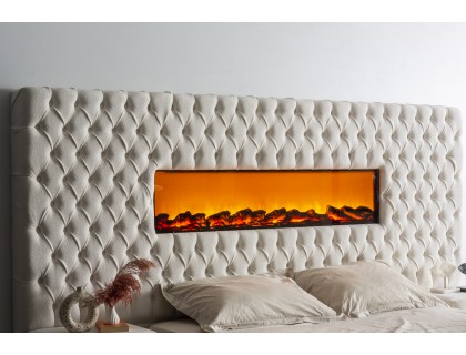 Perla akıllı karyola -Kumandalı Tv stand,şömine