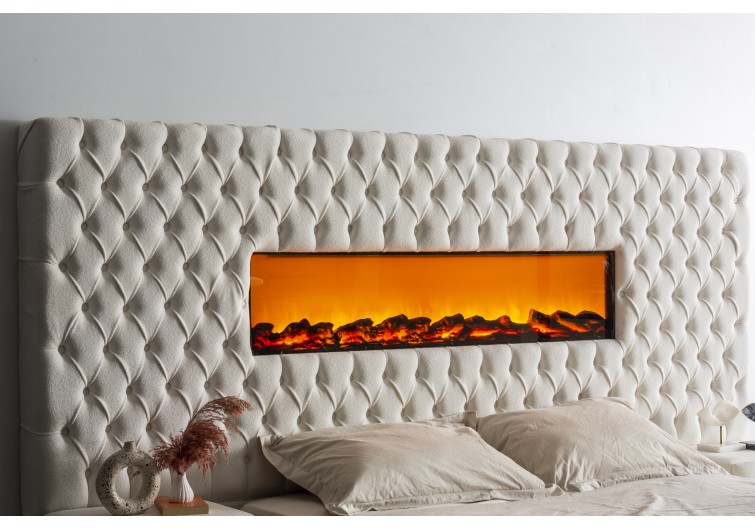 Perla akıllı karyola -Kumandalı Tv stand,şömine