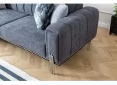 Rine Gri Koltuk Takımı 3+3+1