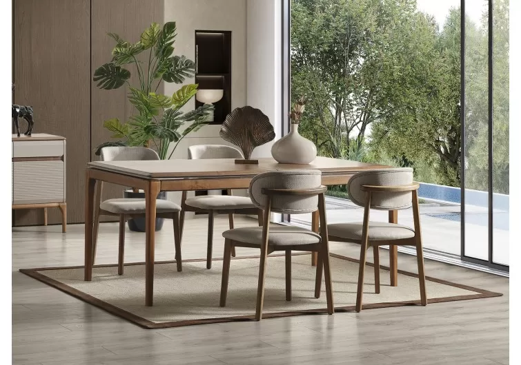 Siesta yemek masa sandalye takımı