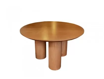 Branco Masa Sandalye takımı 130cm çap yuvarlak