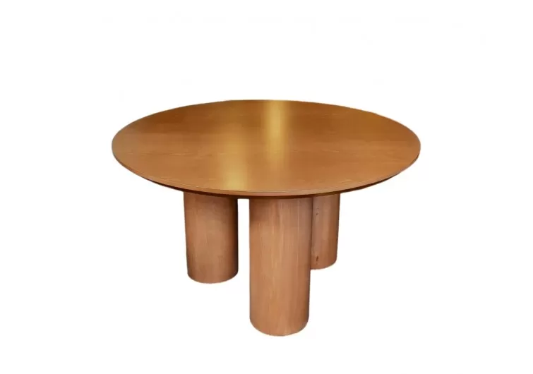 Branco Masa Sandalye takımı 130cm çap yuvarlak