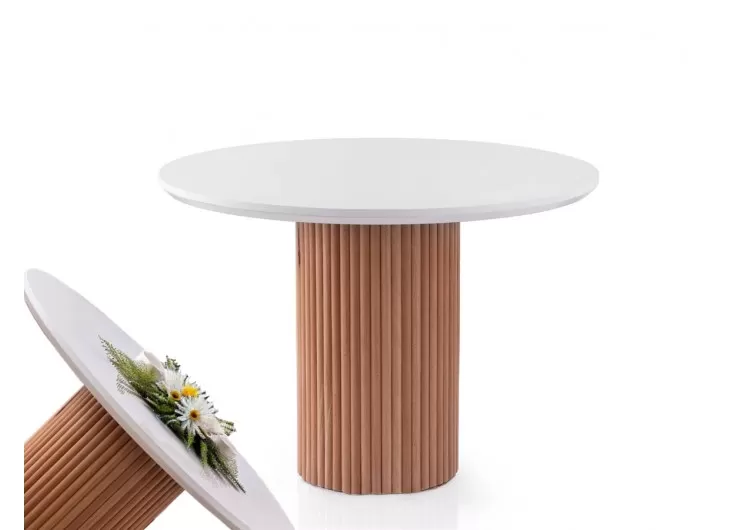 Zahara Masa Sandalye takımı 100cm çap yuvarlak