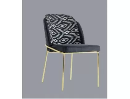 loft sandalye ahşap papel metal ayaklı gold kaplama