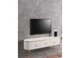 Siesta tv unitesi boyalı beyaz mdf 170cm